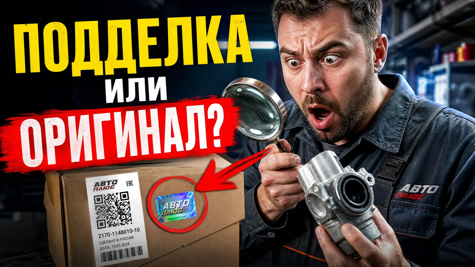 Как проверить оригинальность запчасти: гайд