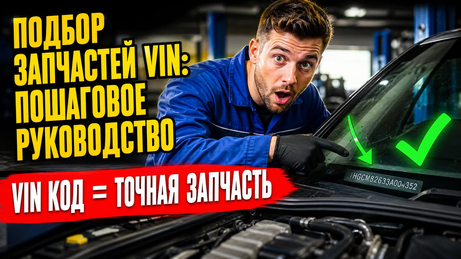 Подбор запчастей по VIN: пошаговое руководство