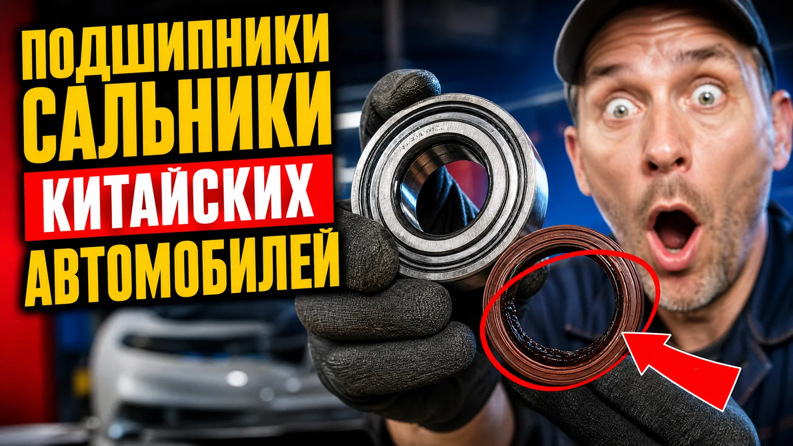 Подшипники и сальники для китайских автомобилей