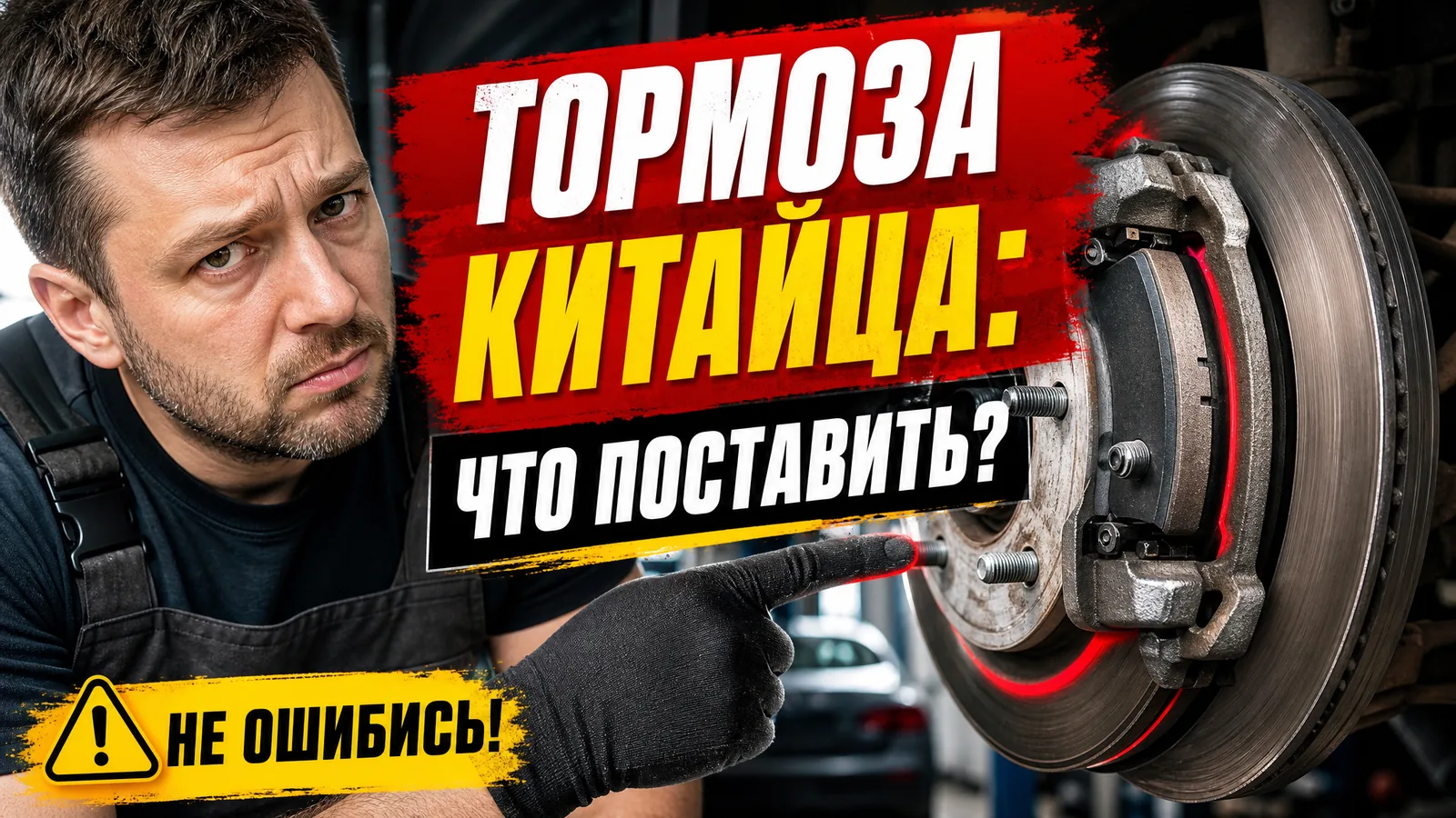 Тормозные колодки для "китайцев": выбор и установка
