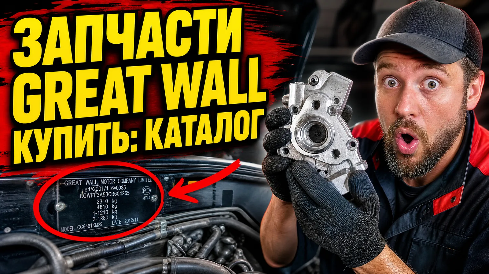 Запчасти Great Wall купить: каталог и подбор по VIN
