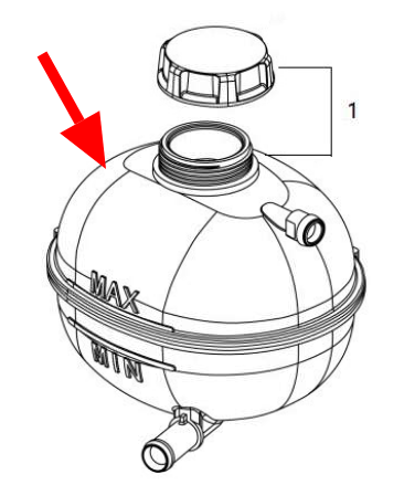 Бачок расширительный ATLAS NL-3